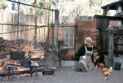 The camp oven